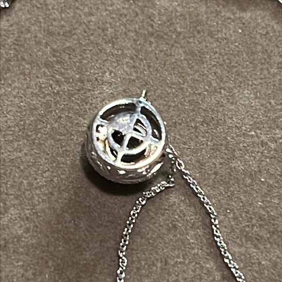 925 18” Black Diamond necklace - Picture 3 of 4